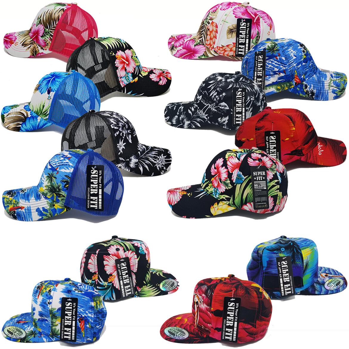 floral cap for men