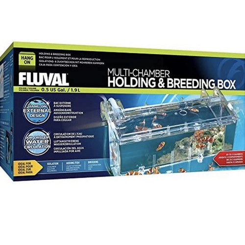 Fluval Multi-Chamber Holding and Breeding Box, Large Up to 3 compartments