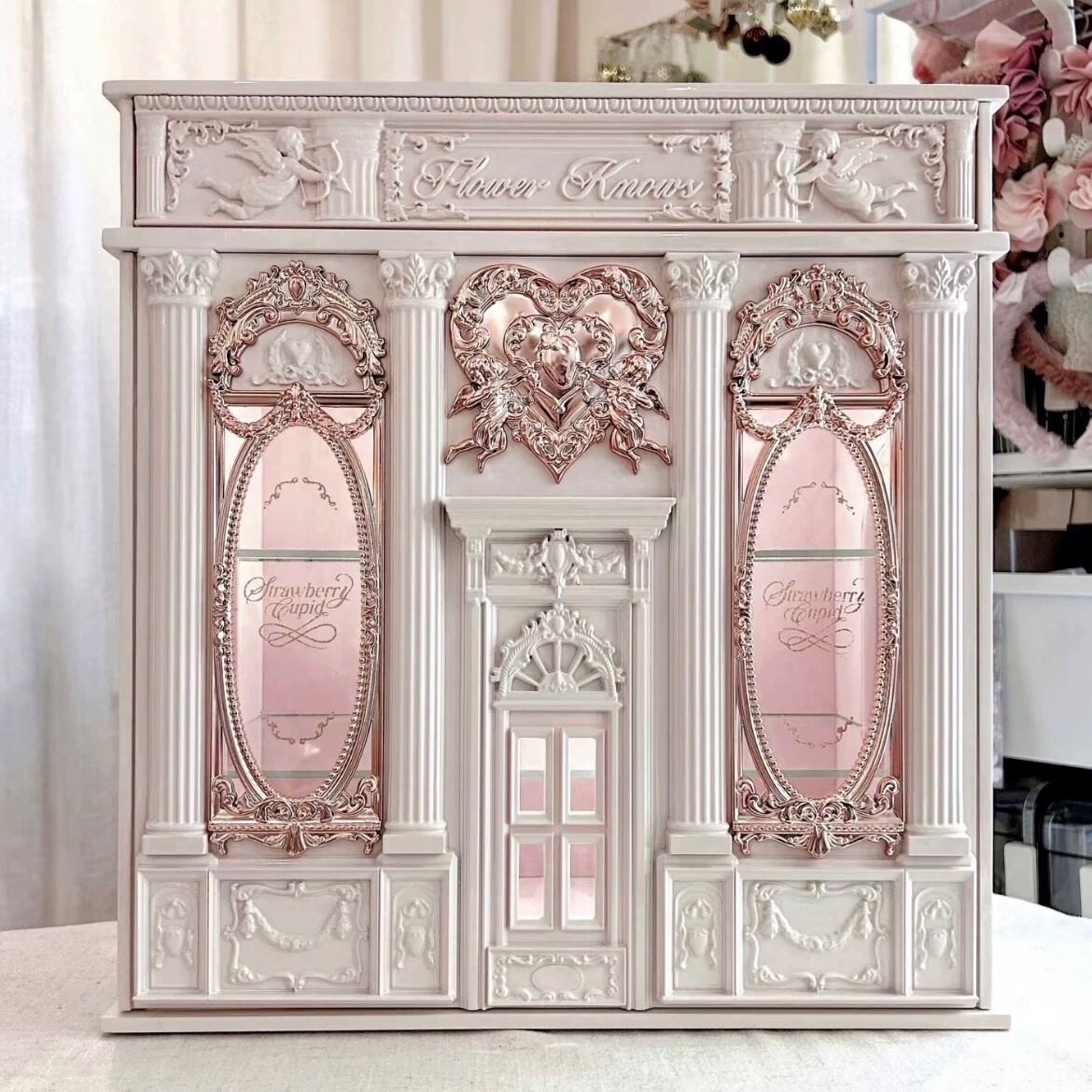 新品未開封 廃盤 CD CARNATION EARLY YEARS BOX Flower Knows Strawberry Cupid Series All-In Empty Box Vanity