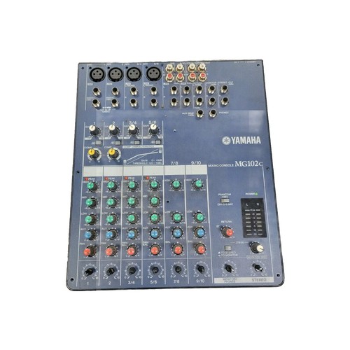 アダプター新品！元箱付き YAMAHA MG102C アナログミキサー YAMAHA ヤマハアナログミキサーMG102C