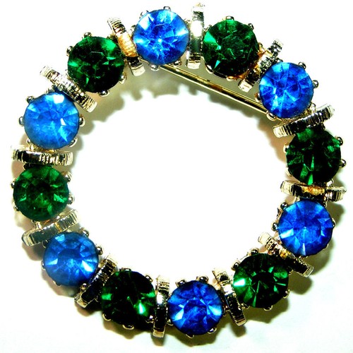 Vintage Brooch - ACCESSOCRAFT Patriotic Pin WWII Official
