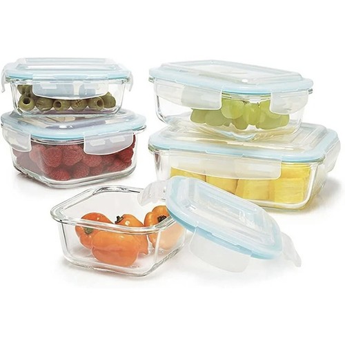 Set 10 Pc - With Locking Lids