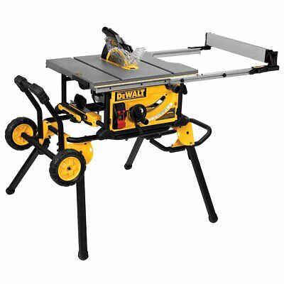 DeWALT DWE7491RS 10-Inch Jobsite Table Saw with 32-1/2-Inch Rip W/ Rolling Stand