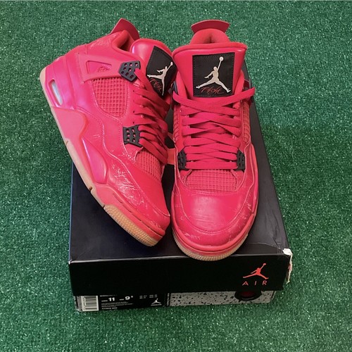 Jordan 4 Retro Fire Red Singles Day 2018 Mens Size 9 Womens