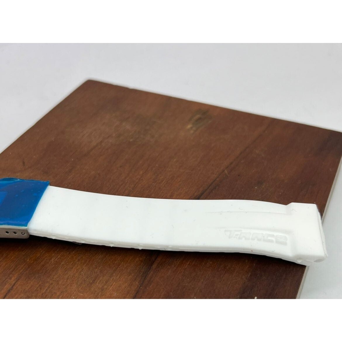 Men's Watch Band For Tissot T-Race Replacement White Rubber Strap 21mm