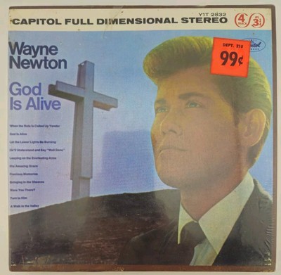 Sealed* Wayne Newton God Is Alive 4 Track 3 3/4 IPS Reel to Reel Tape In Shrink