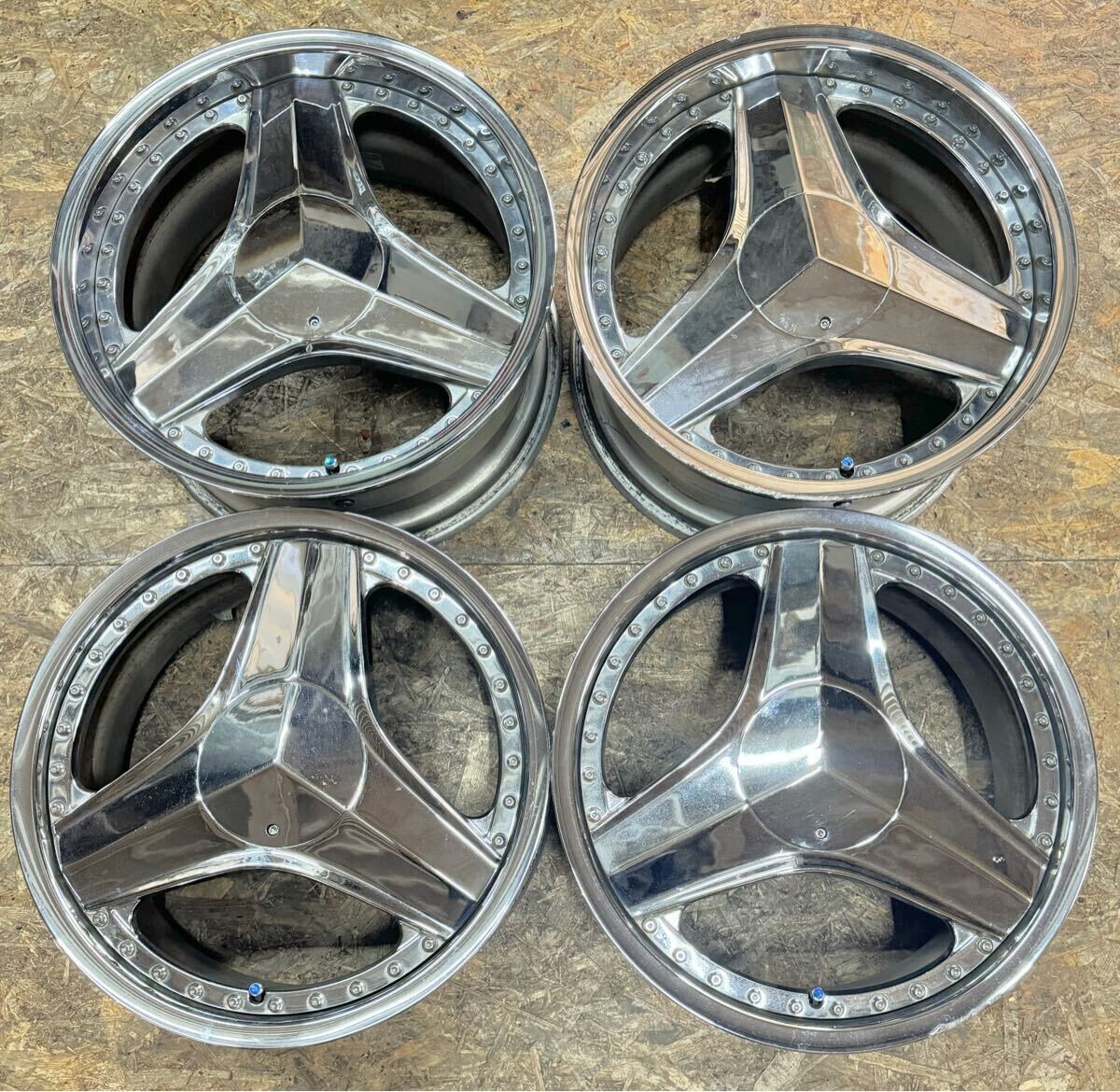 JDM Enkei Intowner 18inch 114.3x5 Set4 Wheels Japan Racing