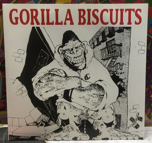 GORILLA BISCUITS LP 12インチ 激レア盤 Gorilla Biscuits Self Titled Repress 7” w/Insert REVELATION