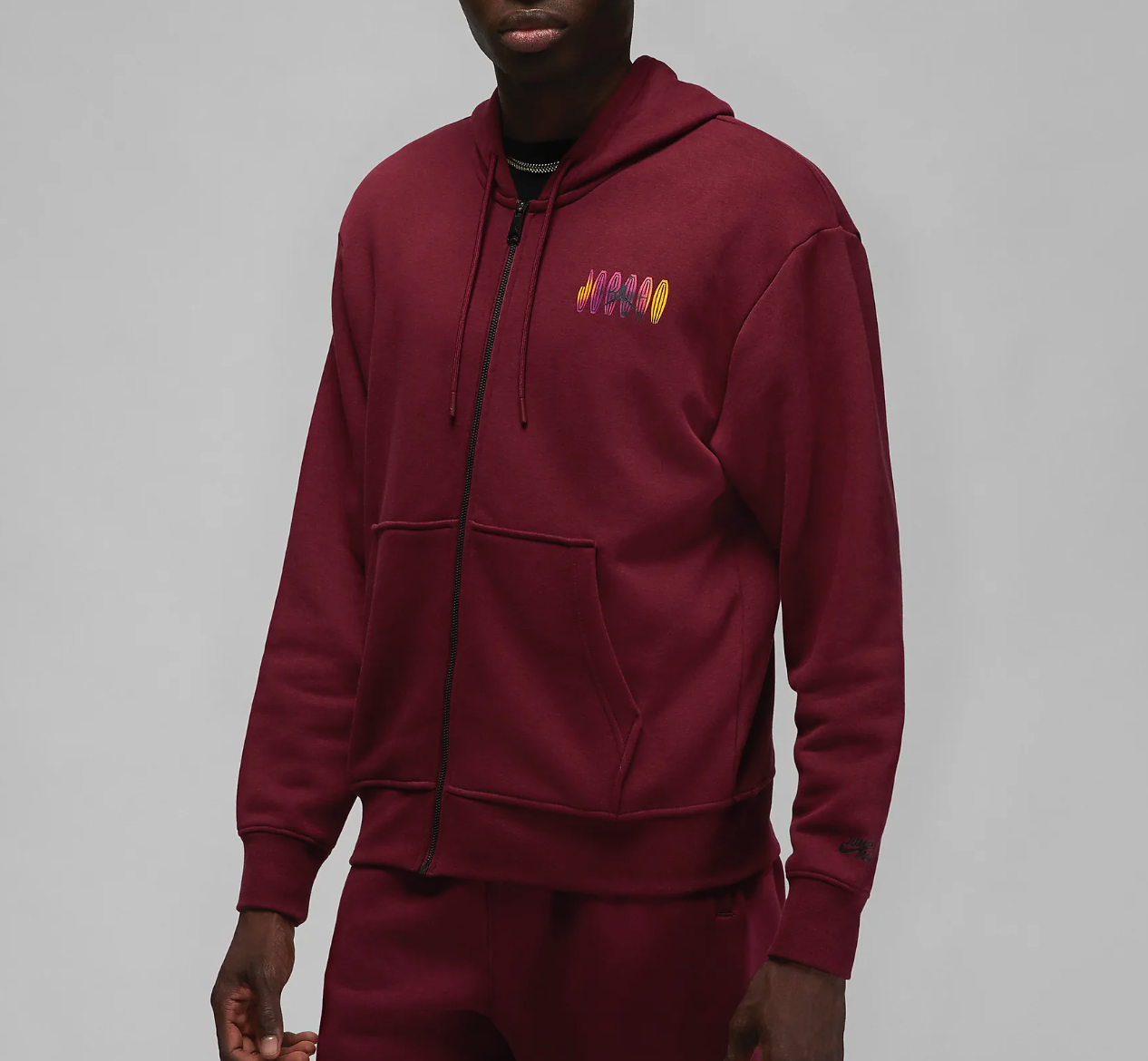 

Худи Nike Air Jordan Flight MVP с полной молнией Cherrywood Red DQ7564-680 Mens XL-XXL, Красный