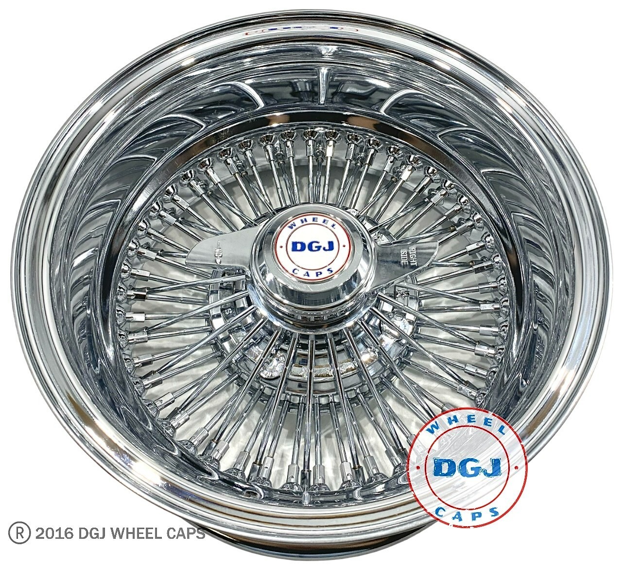 RH Singles&...～edition de luxe～ 13x7 Rev 100 Spoke Straight Lace Lowrider Wire Wheels
