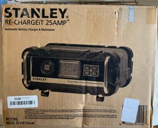 STANLEY 25 Amp Battery Charger High Frequency Car Truck With 75 Amp