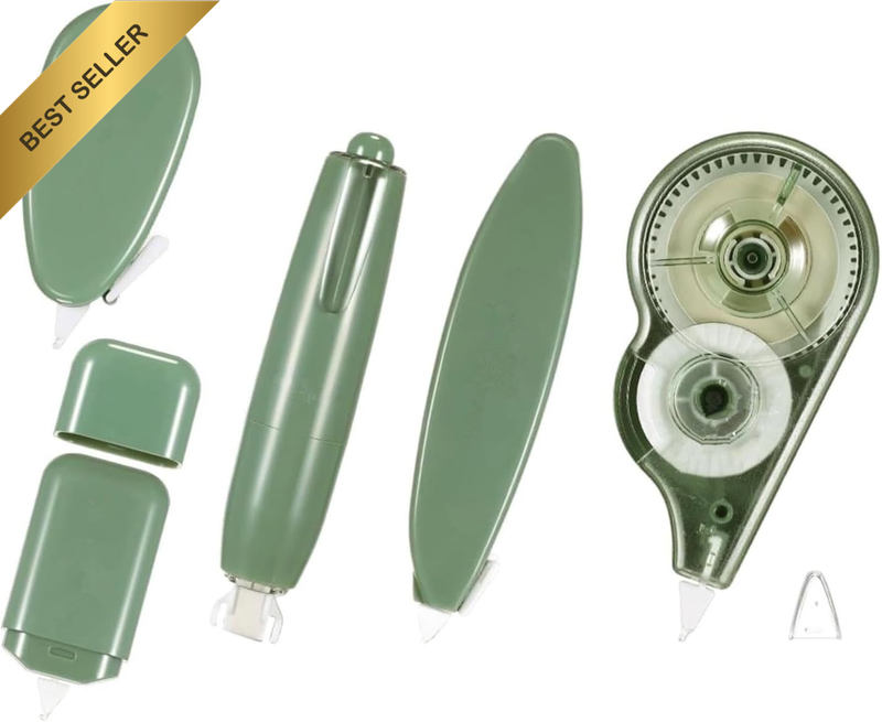 5 Pcs Aesthetic Tape Set Cute Tapes Quick Dry Easy to Use Applicator for Instant
