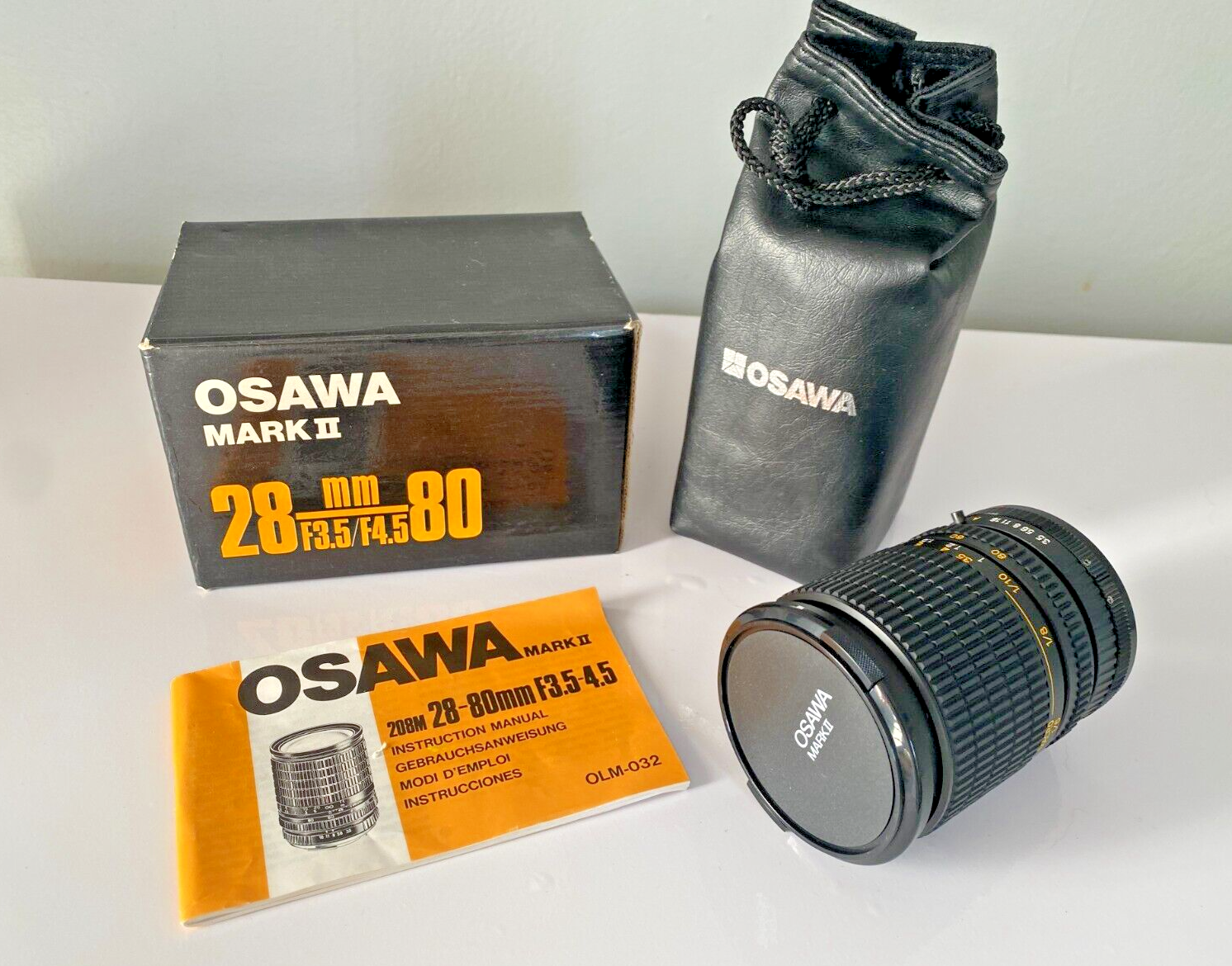 Vintage Osawa Mark II 28-80mm f3.5-4.5 MC Macro Zoom Film Vintage Osawa Mark II 28-80mm f3.5-4.5 MC Macro Zoom Film