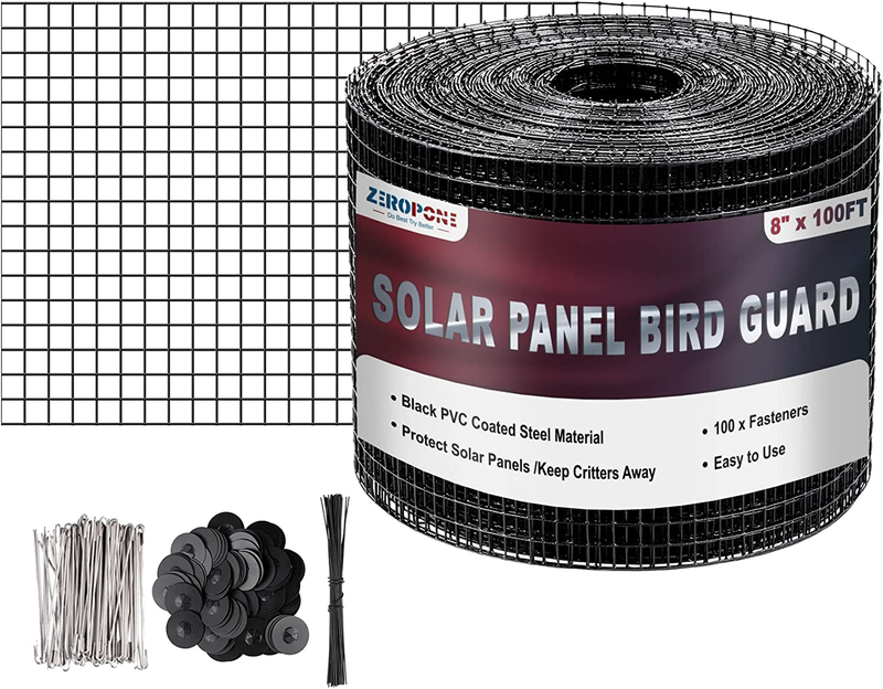 8Inch X 100Ft Solar Panel Bird Guardcritter Guard for Solar 