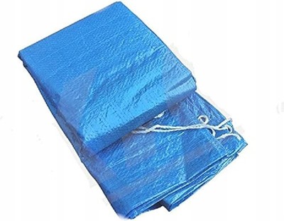 OUKEYI 2,4 m Runde Schutzabdeckung für Schwimmbecken aus PE, wasserdicht