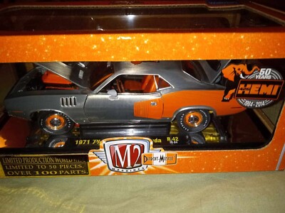 M2 Die Cast 1/24 Plymouth Hemi Cuda Premium Edition 1 of 50 Holy Grail Find