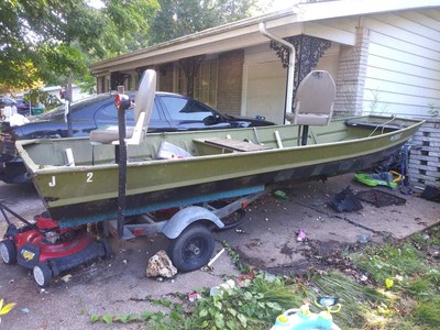 16FT ALUMINUM JOHN BOAT