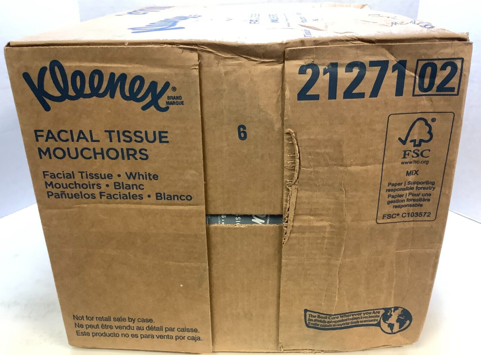 Kimberly-Clark Professional 21271 Comfort Touch, 36 Boxes, Disheveled Case