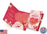 Prime Greetings Granddaughter Valentine's Day Card Made in America | Eco-Friendly | Thick Card Stock with Premium Envelope 5in x 7.75in | Packaged in Protective Mailer (Heart Cookie)