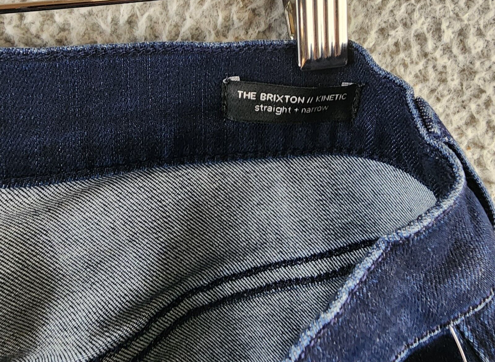 Joe's Jeans The Brixton Slim Straight Fit Jeans Men's 30 Onni Denim Button Zip - Picture 10 of 15