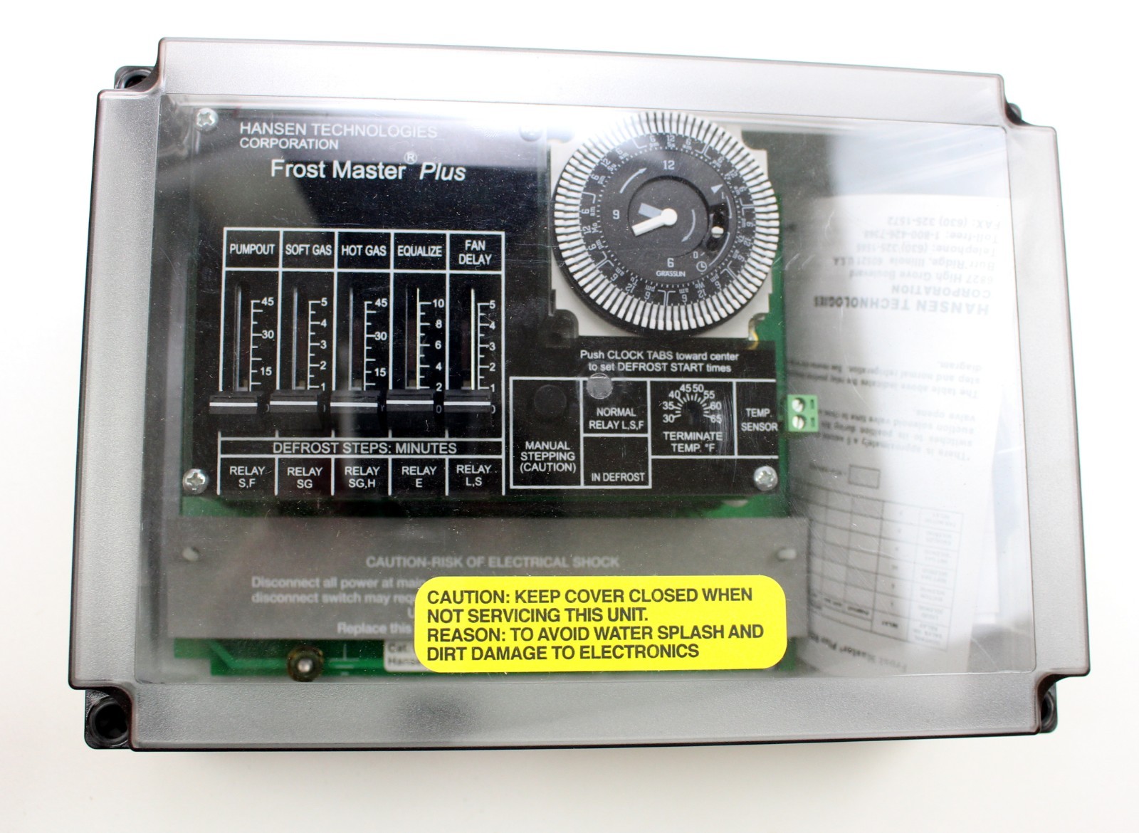 Hansen Technologies FMP-71-B Frost Master Plus Defrost Controller 7 Day  5 Stage