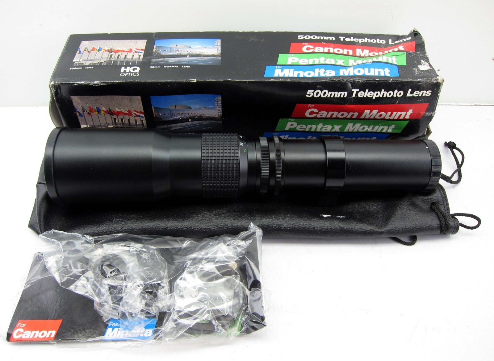 AIM1 叢雲 500mm×500mm HQ Optics Kimunor 500mm Manual Focus Telephoto Lens Pentax