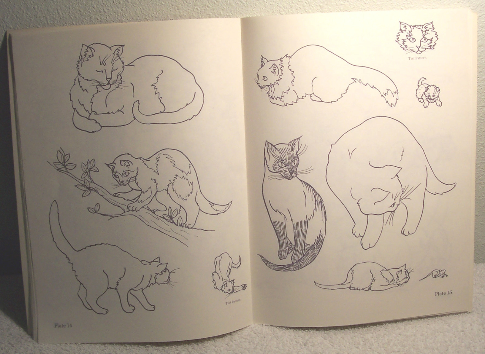 CATS AND KITTENS IRON-ON TRANSFER PATTERNS by Janette Aiello 1983 instruction