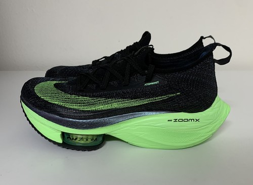 Nike Air Zoom Alphafly Next% Black Lime Blast Women's Sz 6
