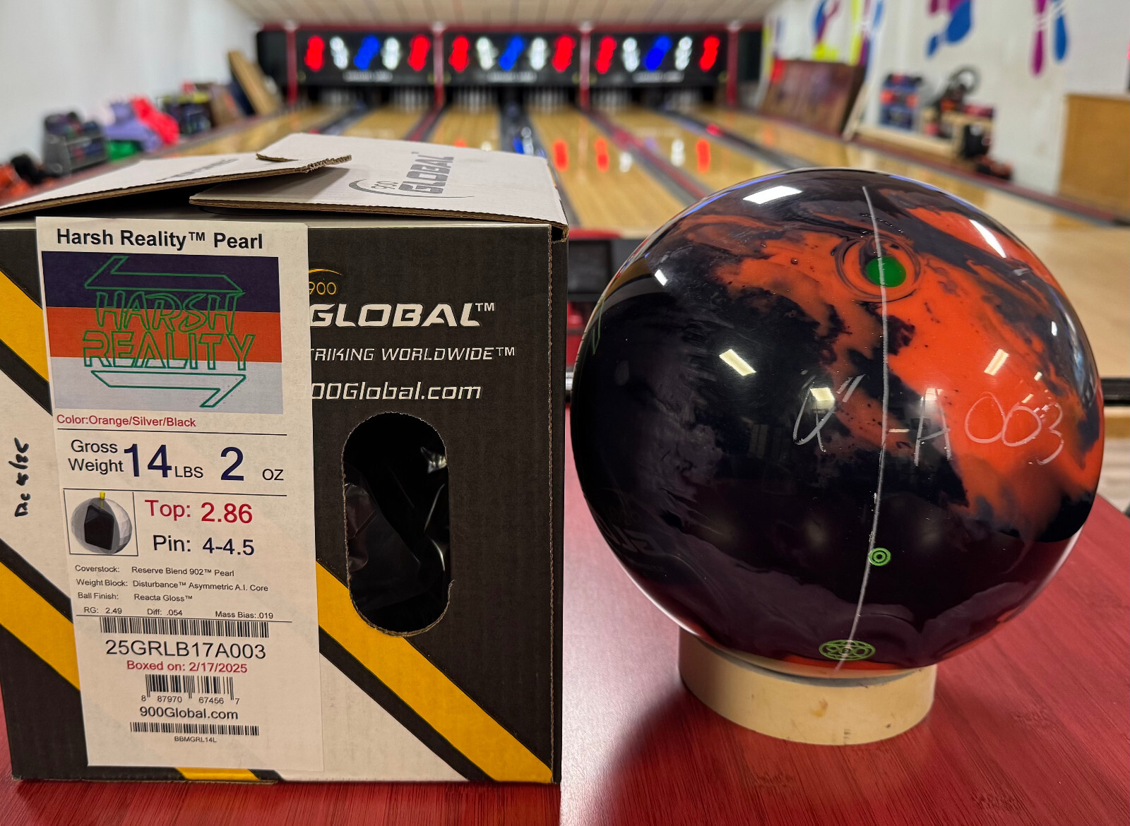 900GLOBAL HARSH REALITY PEARL 14 新品 穴無し. 900 Global