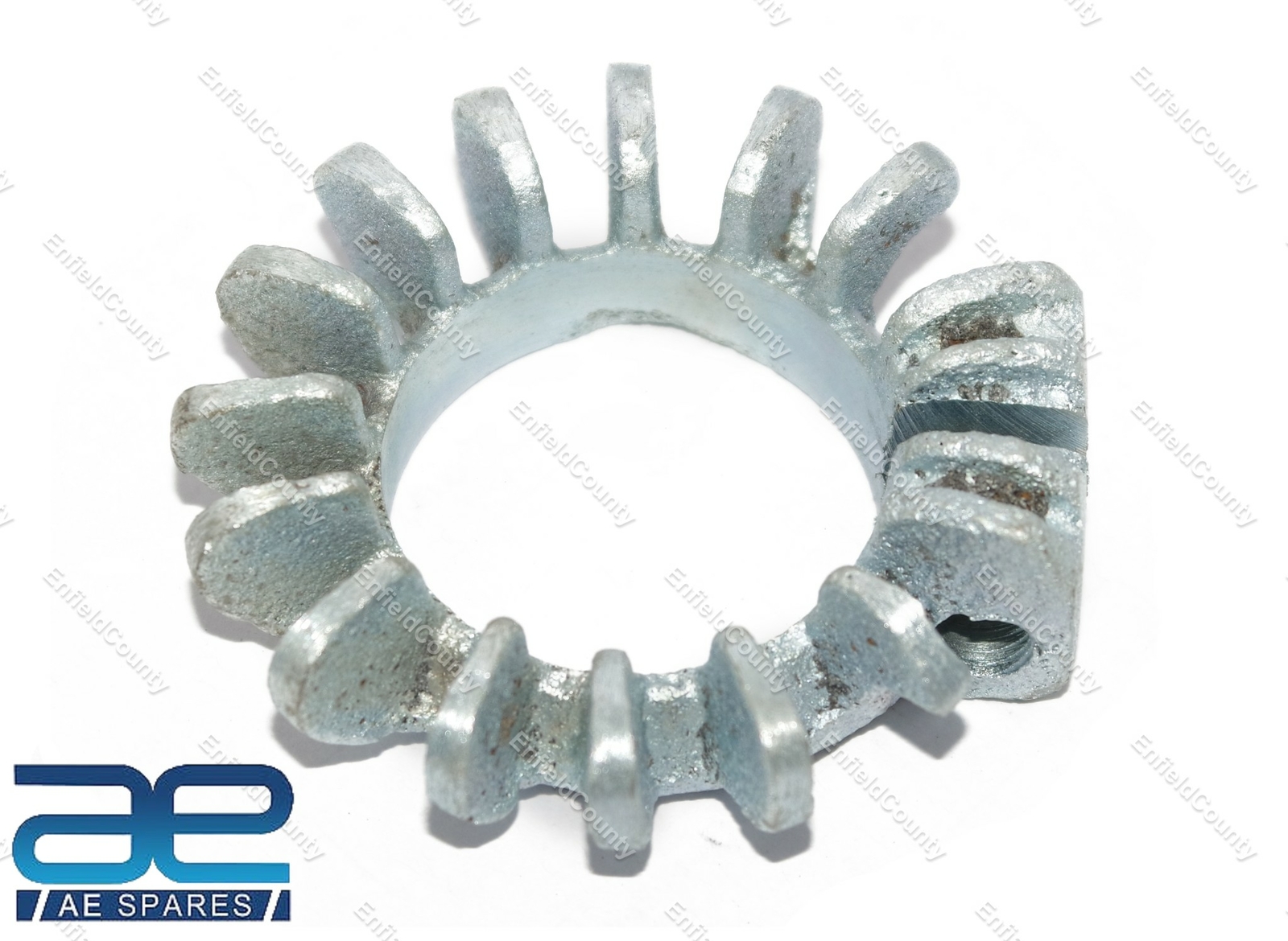 For BSA A10 A50 A65 Steel Finned Exhaust Cooling Clamp  