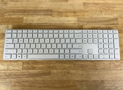 Microsoft Wireless Surface Full-size Wireless Keyboard Silver CZT-00023