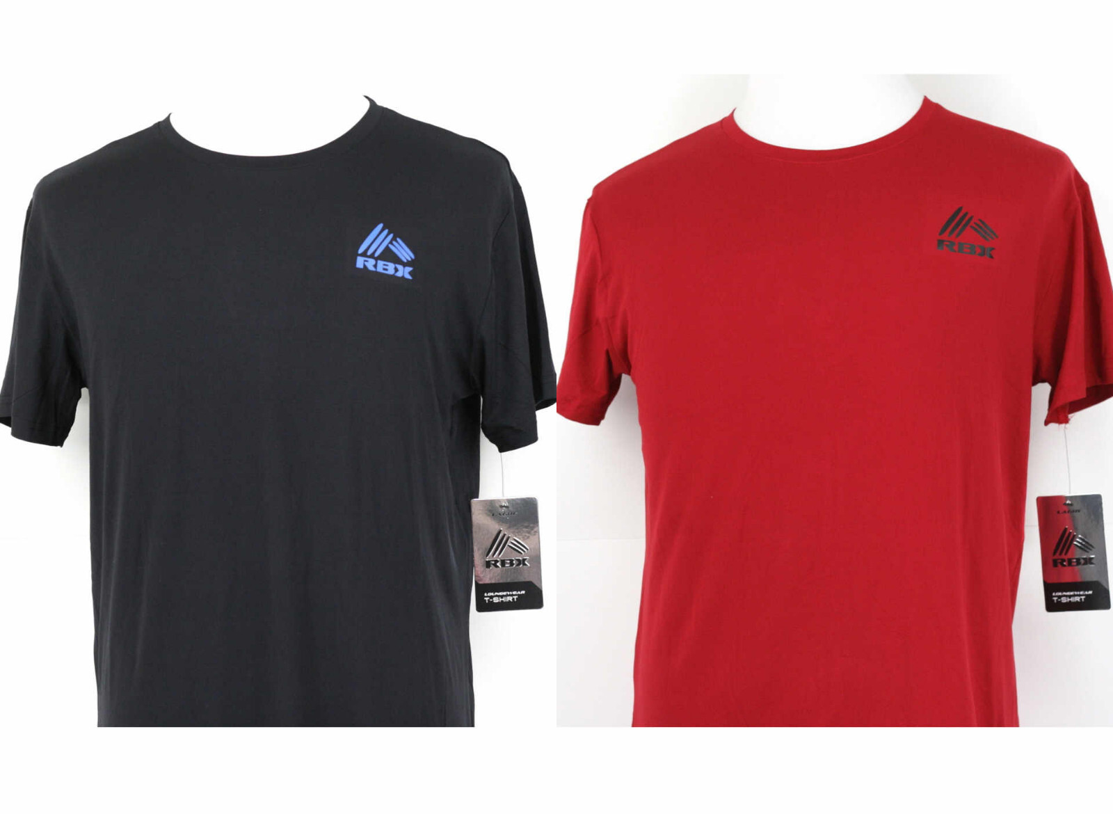 RBX T-Shirt Crew Neck short Sleeve with logo Black or Red | eBay