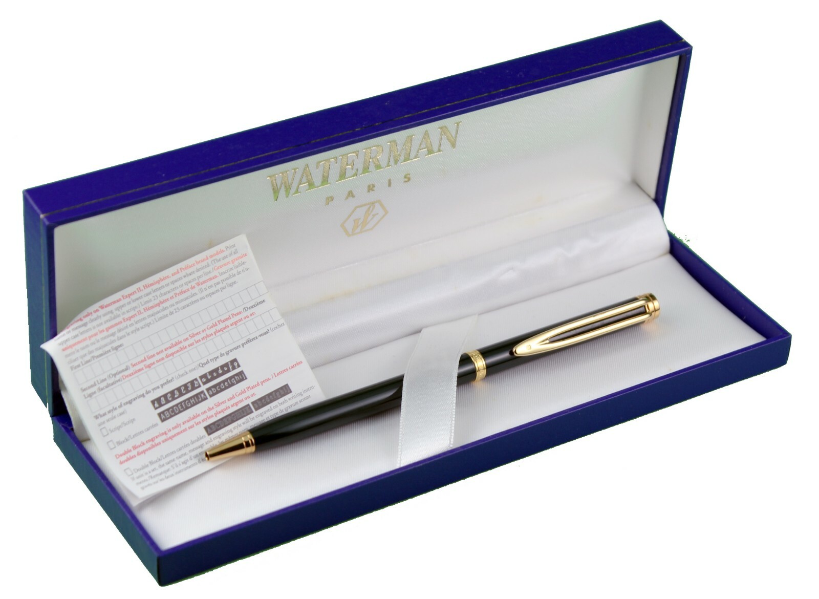筆記具 WATERMAN Gentleman 100 レタロン、カレン、ジェントルマン100。フランス生まれの筆記具