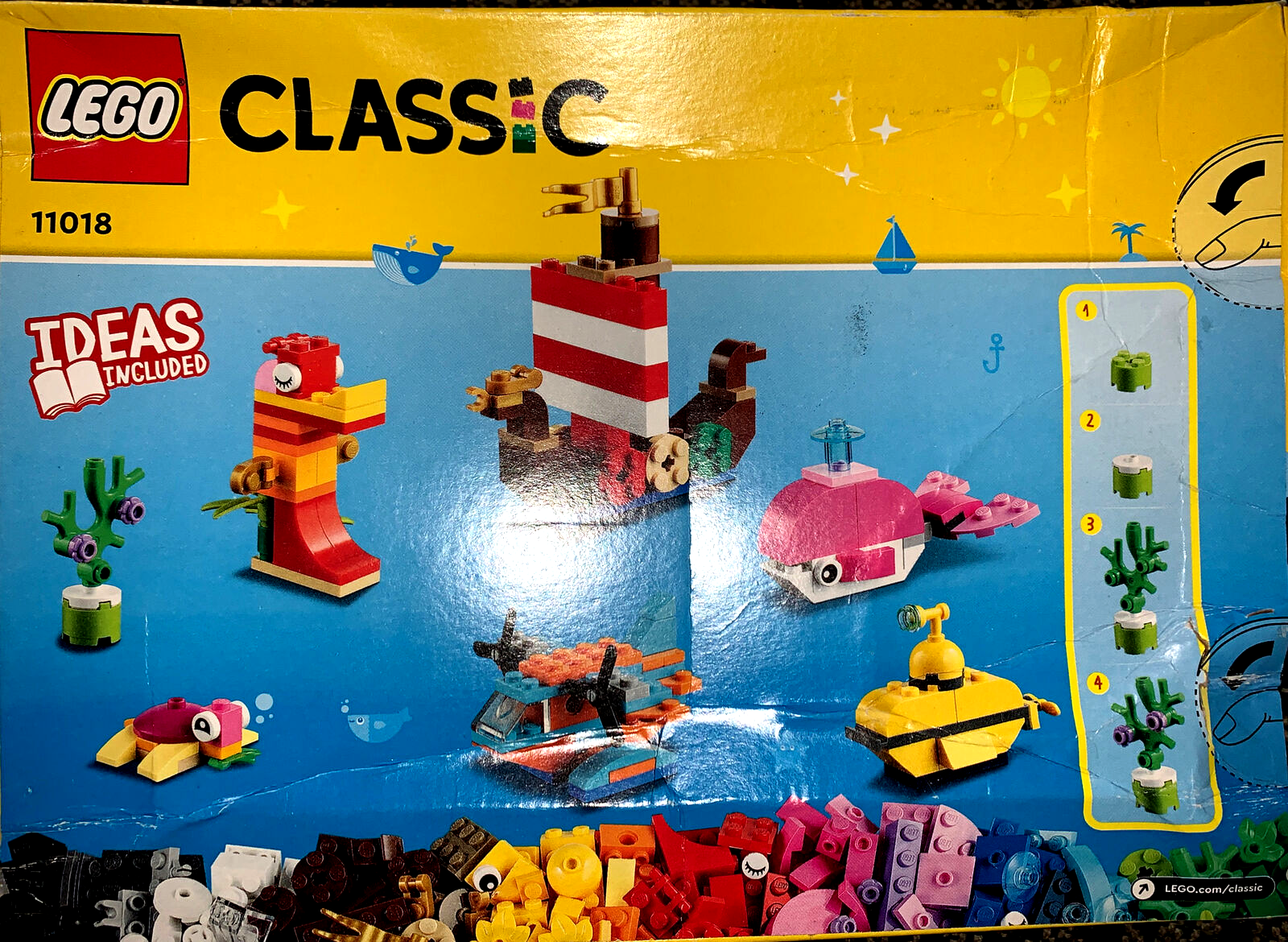 LEGO LEGO CLASSIC: Creative Ocean Fun (11018) 673419352109| eBay