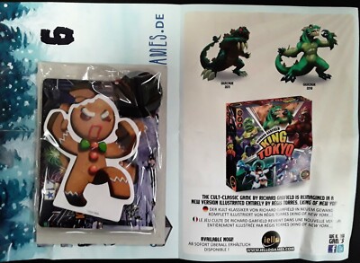 2016 ADVENT Calendar Promo 6: KING OF TOKYO KOOKIE Brettspiel NEW Game