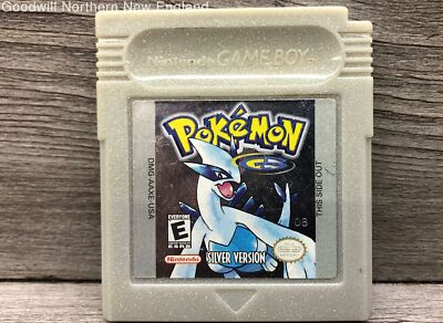 Pokemon Silver Version Nintendo Game Boy Color Game Cart Only Tested Works