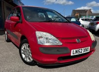 2002 Honda Civic 1.6 I-vtec Se Executive Hatchback Hatchback Petrol Automatic
