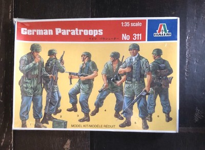 German Paratroops 1:35 Italeri Model Kit 311 Unopened Sealed