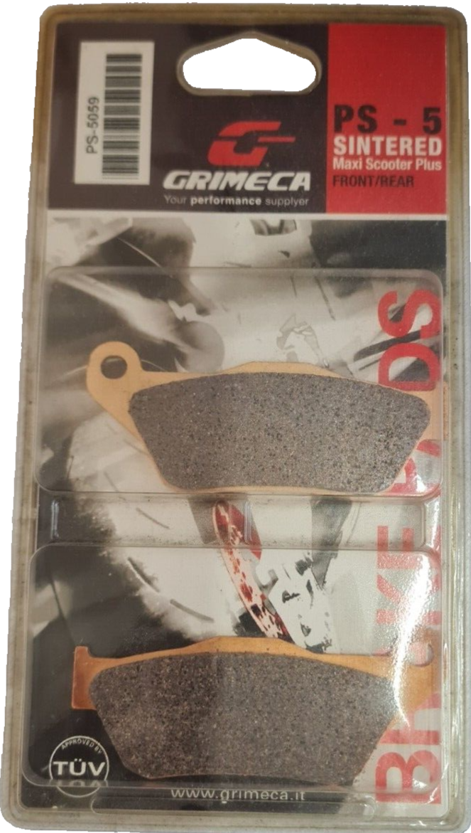 Road Passion Bremsbeläge Hinten Für YAMAHA XP 250 R X-Max (ICO) 05-09 – Semi-organisch, 99,77x30,2x9 Mm