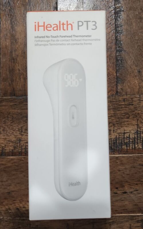 iHEALTH PT3 Infrared No-Touch Forehead Thermometer- NEW