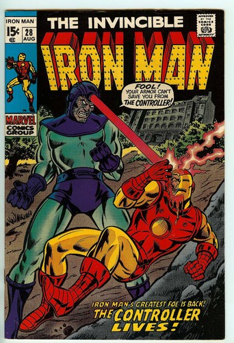IRON MAN #28 8.0 // CONTROLLER APPEARANCE MARVEL COMICS 1970
