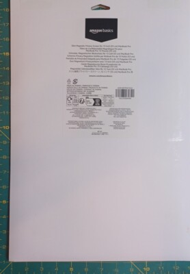 13-inch MacBook Pro Amazon Basics Slim Magnetic Privacy Screen Filter New Sealed