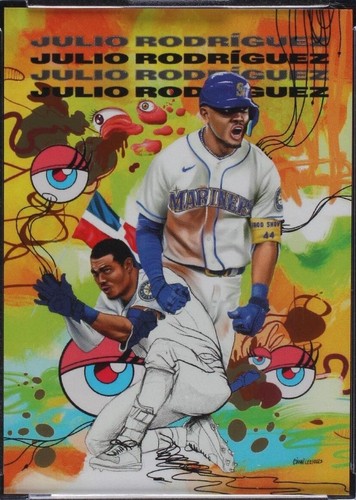 Julio Rodriguez by DJ Skee - Topps Project 100 #62