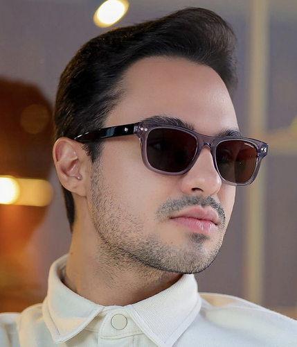 MONTBLANC MONT BLANC MB0254S-003 GREY BLACK GREY SUNGLASSES