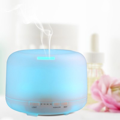 500ML Aroma Essential Oil Diffuser Mist Humidifier Colour Ultrasonic Cool 7 LED