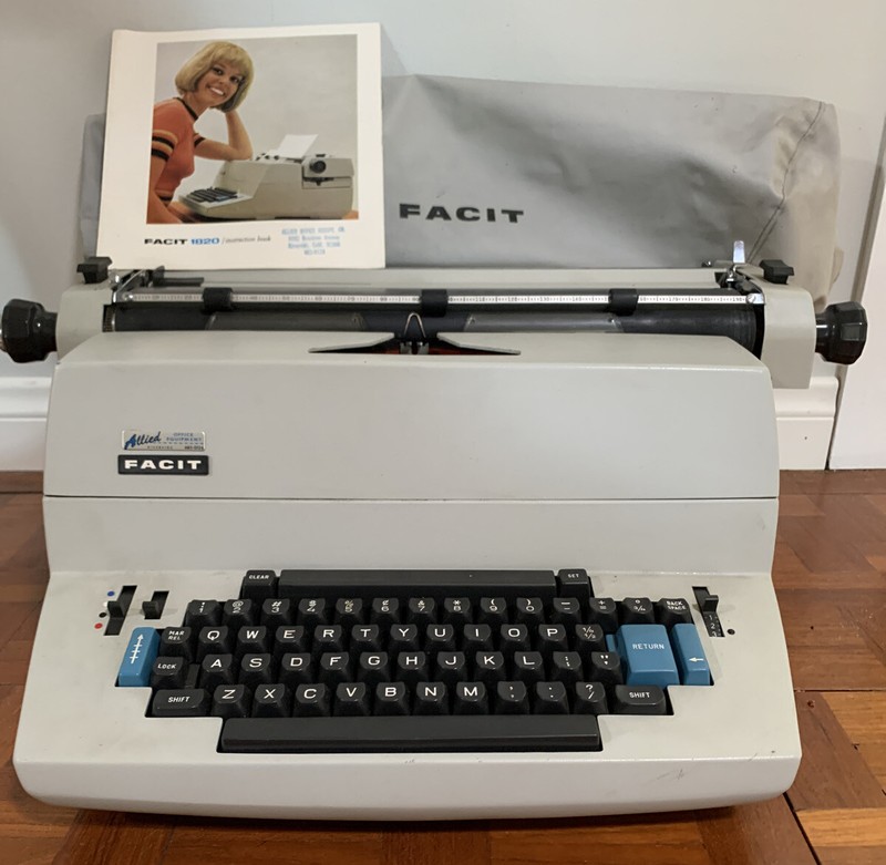 Facit Typewriter Model Serial Number Database