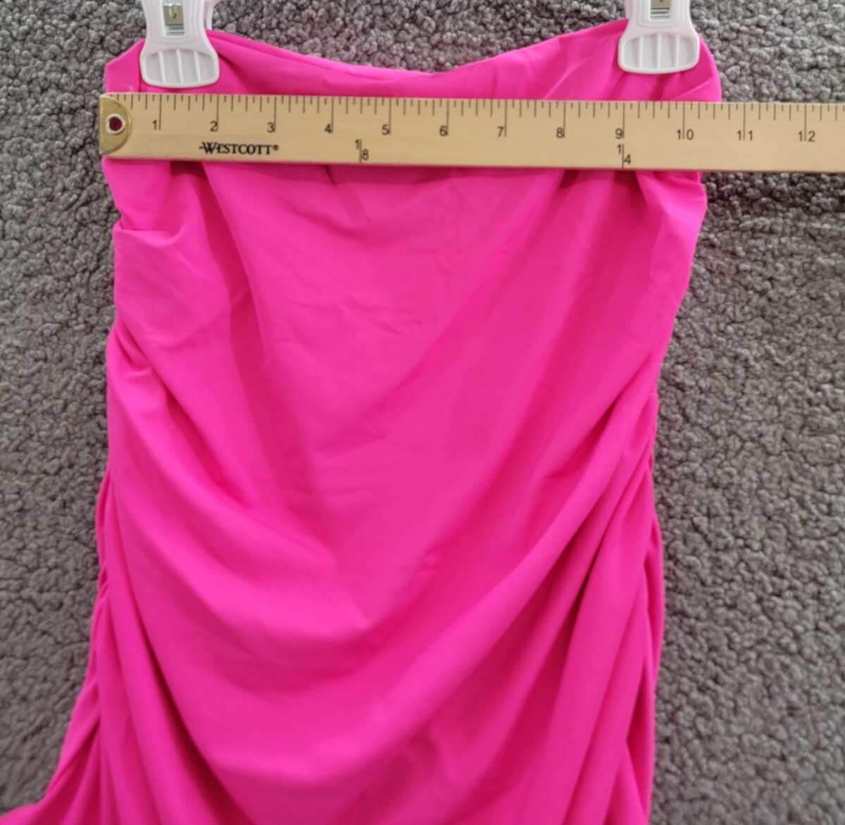 BECCA It's A Wrap Convertible Top to Skirt Cover Up Women's S Pink Glow Solid - Picture 6 of 15