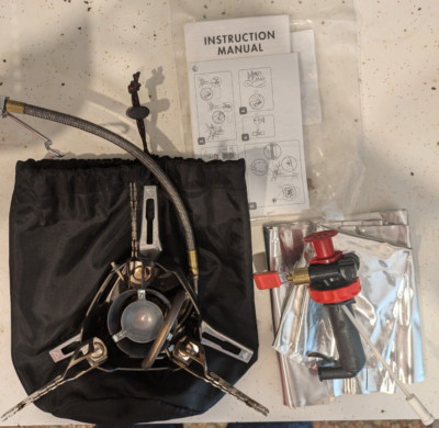 MSR XGK EX Stove BOTTLE INCLUDED Multi Fuel Backpacking Climbing Mountaineering