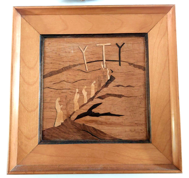 Thiam Marqueterie Thiam Procession J Thiam 1957