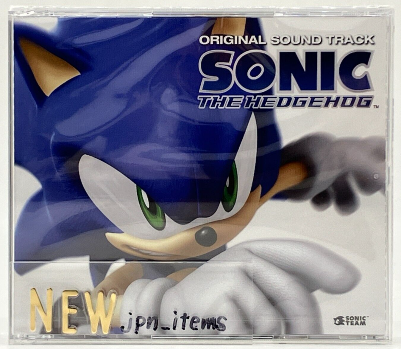 Sonic The Hedgehog Original Sound Track 3CD Wave Master SEGA Sonic The Hedgehog Original Sound Track 3CD Wave Master SEGA